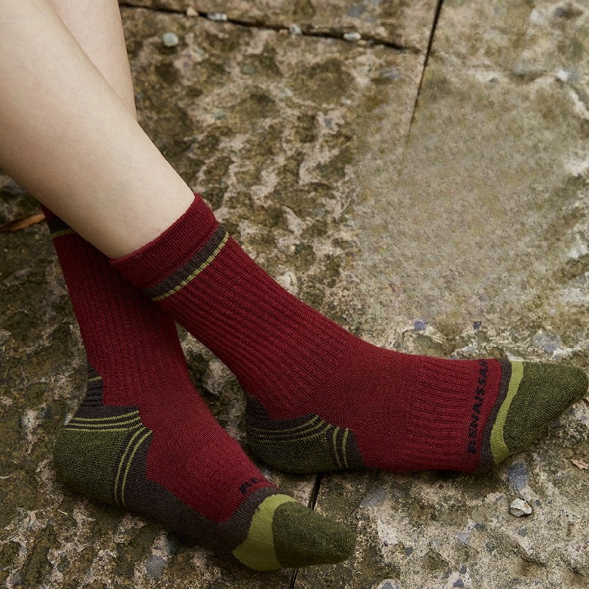 Wool Hiking Sock - Meias de Lã Merino para Homens