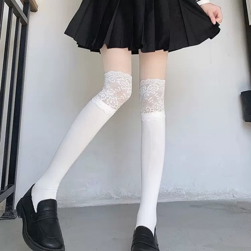 Boot Sock Slouchy - Meias de cano médio com babados