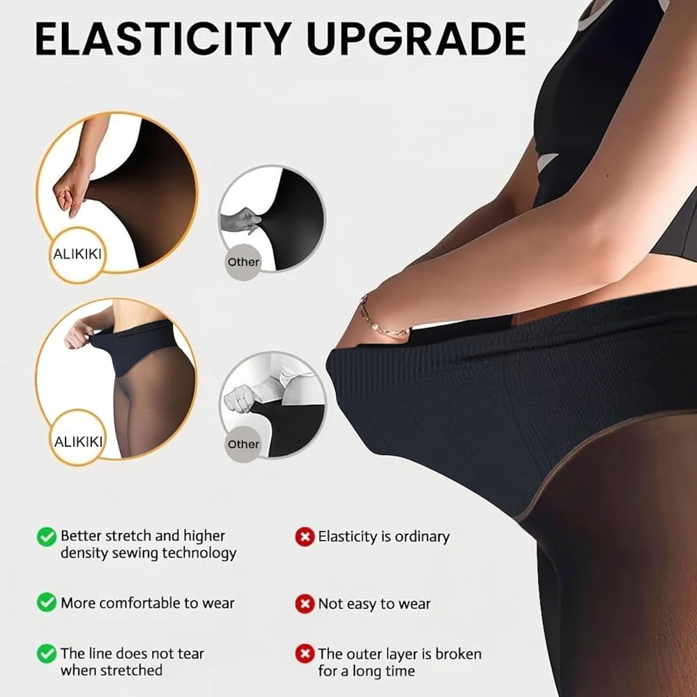 Meia-calça modeladora de compr - Tights Pantyhose Sheer avaliação e preço