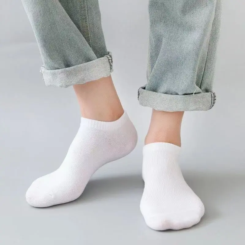 5 pares unissex casual cor lis - Ankle Sock Low Cut avaliação e preço
