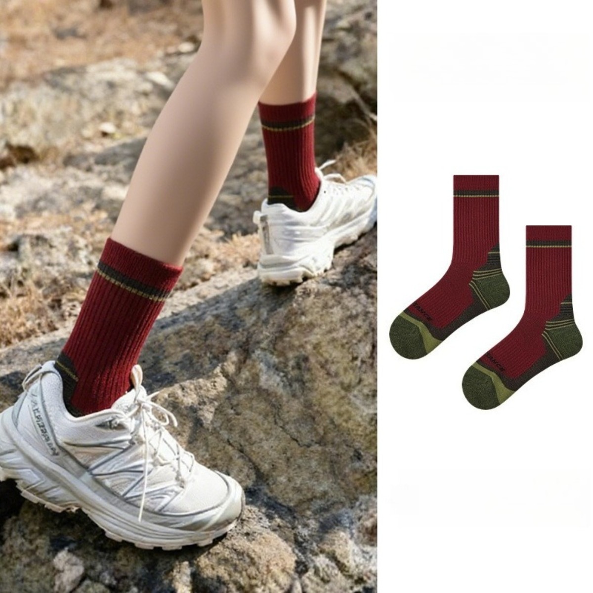 Meias de Lã Merino para Homens - Wool Hiking Sock avaliação e preço