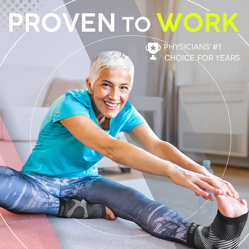 1 Par de Meias de Compressão p - Ankle Brace Sock avaliação e preço